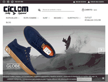 Tablet Screenshot of ciclom.com